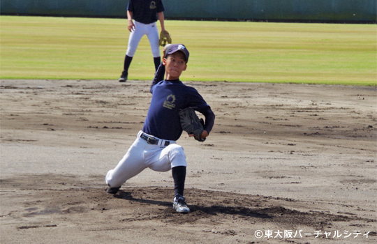 東大阪中学校野球部選抜と06BULLSの親善試合