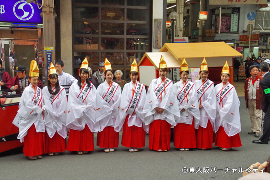 12/4　福娘お披露目パレード