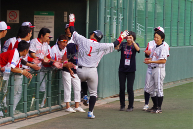 兵庫ブルーサンダーズ vs 06BULLS OB戦 2014.08.31