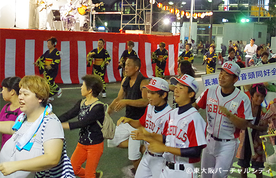 2015.07.31(金) 布施まつり盆踊り大会に06BULLSが参加