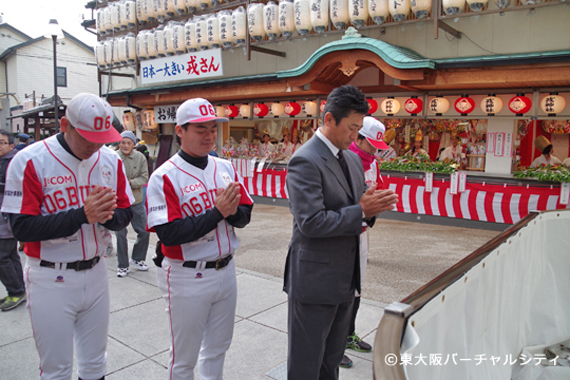 2016.01.10(日) 布施戎神社の十日戎で必勝祈願
