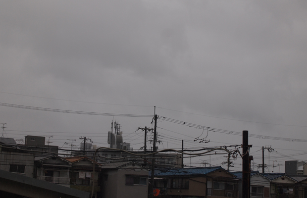 東大阪の雨