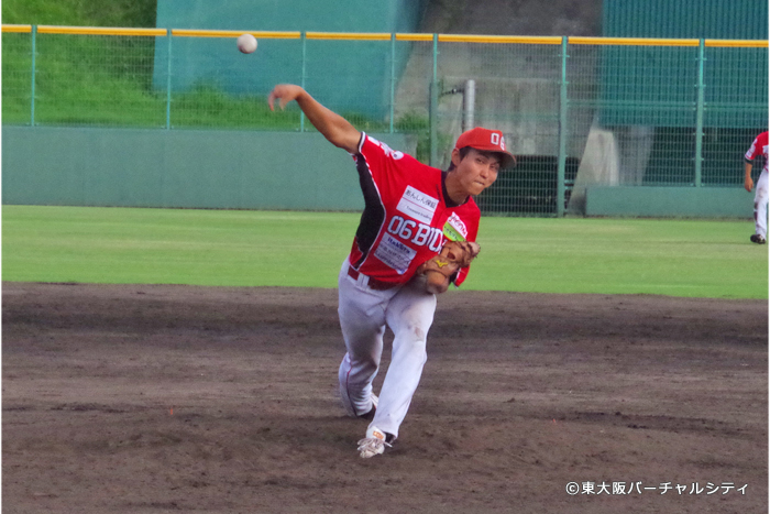 アンパンマン山口は１回を２安打１失点。