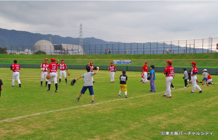 J:COM東大阪局 子ども野球教室