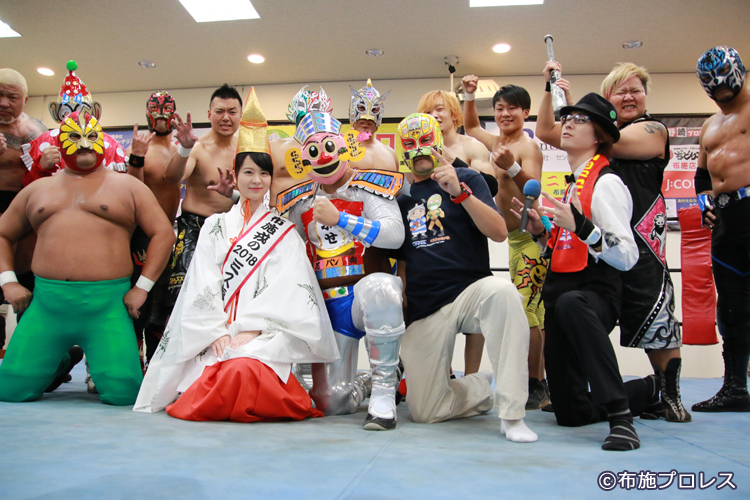 布施プロレス 第1回目から大盛況