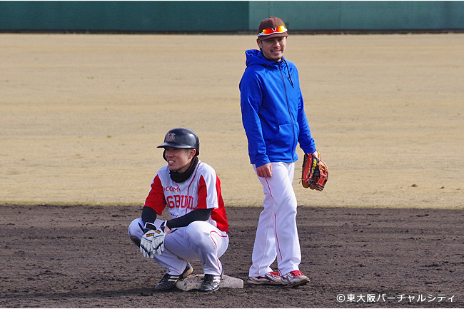 奥野と二代目キャプテン西川